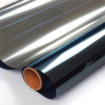 5% Charcoal Reflective Metallic Car Solar Window Glass Tint Film