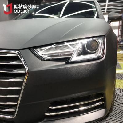 High Quality Car Wrap Film Frosted Black Car Body Sticker Froster Vinyl Film for Car Wrapping, Matte Car Full Body Adhesive Roll Sticker