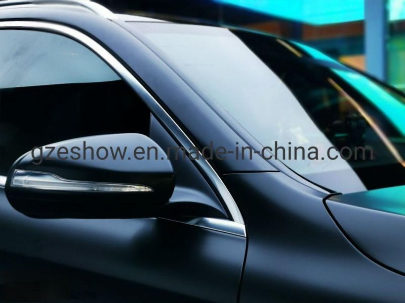 Satin Ceramic Black Color Changing Car Wrap Vinyl Film