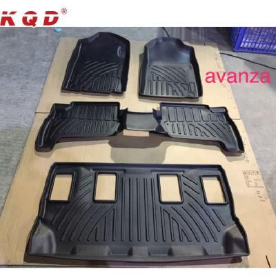 Tpo Floor Mat and Rear Trunk Mat for Toyota Avanza 2019