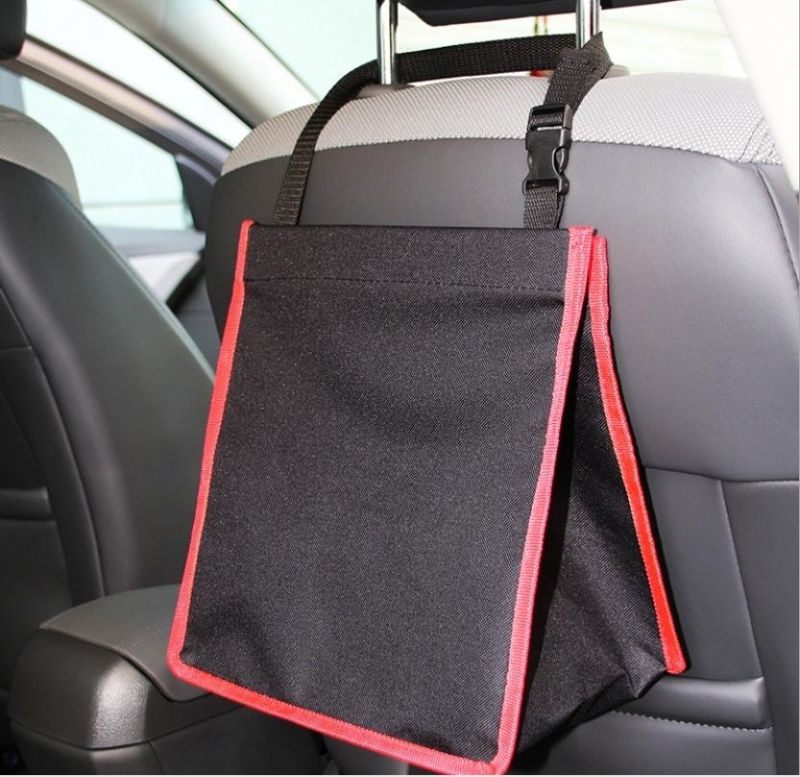 Foldable Car Trash Can Auto Accessory