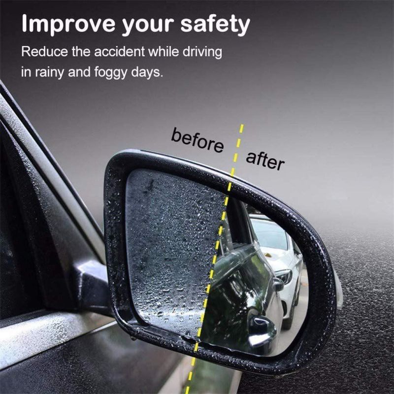 Anti Rain / Anti Fog and Anti Reflection Film for Car Rearview Mirror