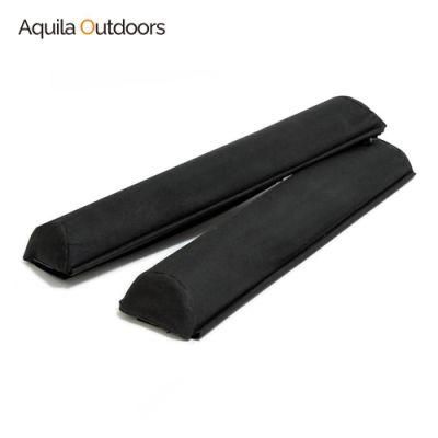 Factory Supply Customized Logo Universal Anti-UV Black Soft Sup Car Roof Rack Pad