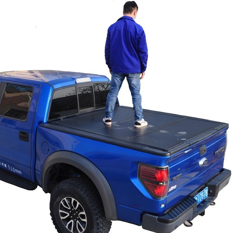 Factory Hard Folding Truck Bed Tonneau Cover for Silverado Sierra 1500 5′8" Bed Pickup Cover