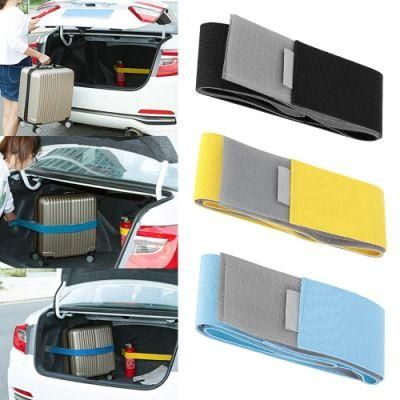 High Quality Elastic Hook and Loop Strap Adjustable Storage Holder Belt Car Organizer Tape Car Trunk Strap