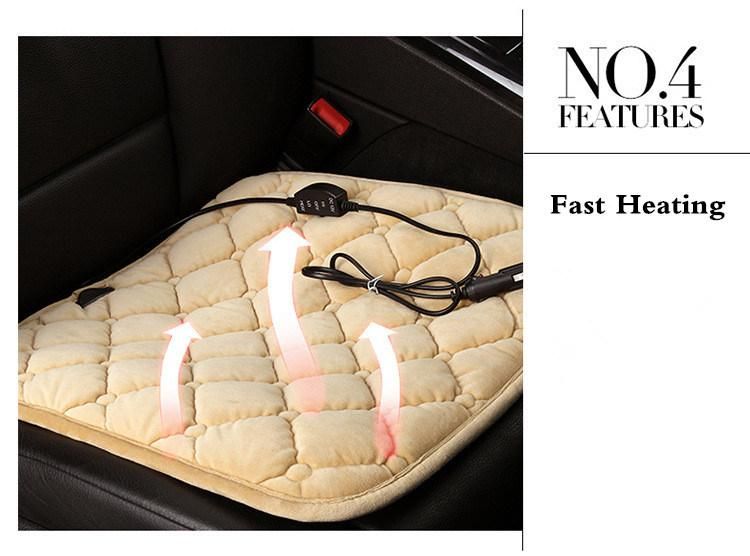 12V Car Heating Warm Pad Winter Car General Seat Cushions