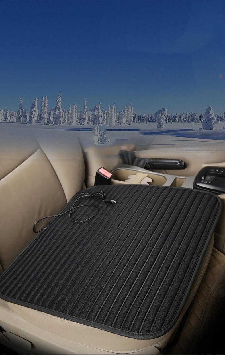 Car Heating Pad Warm Cushion Universal Office Nonslip Seat Mat