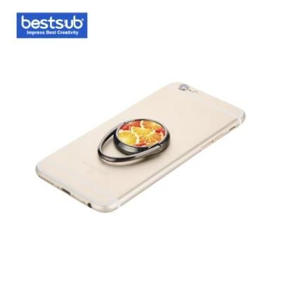 Sublimation Rotating Mobile Phone Ring Holder (Black)