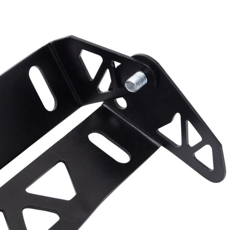 Car Universal Aluminum Adjustable Rotating Car License Plate Frame Holder