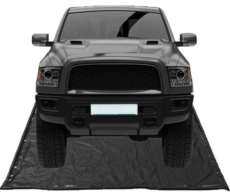 Black 8′6" X 20′ SUV/Truck Size Containment Mat