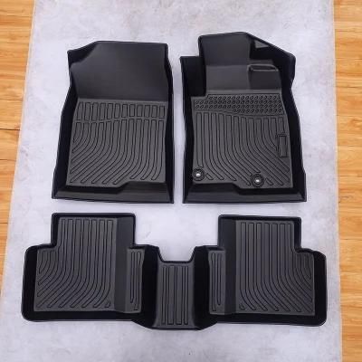 6D Car Mats Right Hand Rubber Floor for Honda Civic