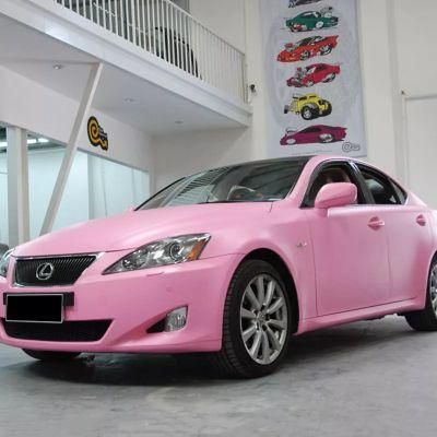 Car Styling Wrap Matte Pink Car Vinyl Film Body Sticker