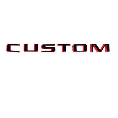 Custom for Chevrolet Silverado Chevy Camaro Emblem Fender Badge Decal Sticker Logo Car Accessories Car Parts Gmc Sierra Decoration