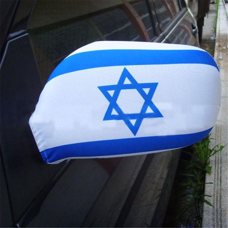 Car Decoration National Flag Pattern Rearview Mirror Cover