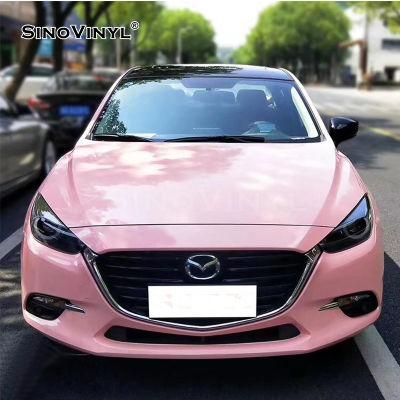 SINOVINYL Car Decoration PVC Material Sticker Self Adhesive Super Gloss Color Change Vinyl Wrap