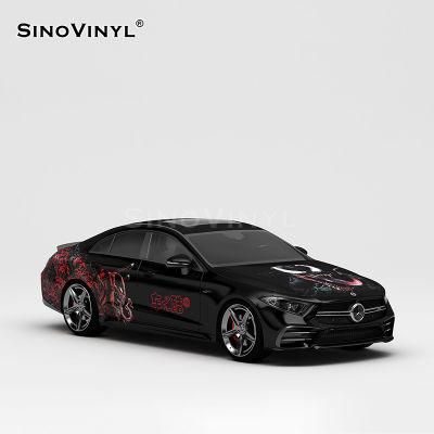 SINOVINYL High Quality Printable Car Vinyl Sticker Films Vinyl Foil Auto Wrap Vinyl With Digital Printing