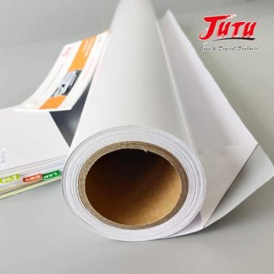 Jutu Car Window Sticker Car Sticker Vehicle 120-150g Advertising Material Self Adhesive Film