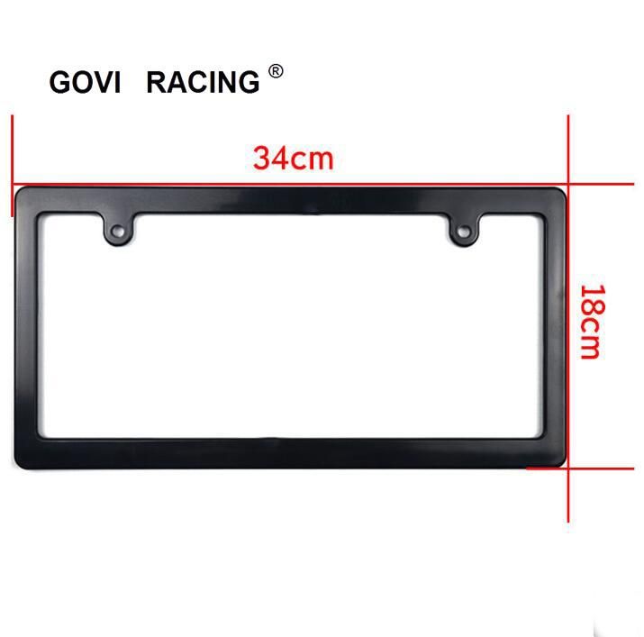 Black Front Number Plate S Urround Insert