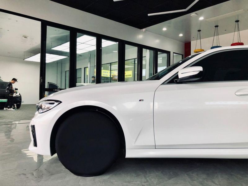 Diamond Crystal White Car Vinyl Car Wrap Film