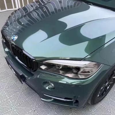 Tsautop 1.52*18m Gotland Green Gloss Original Paint Car Vehicle Stickers Custom Car Vinyl Wrap