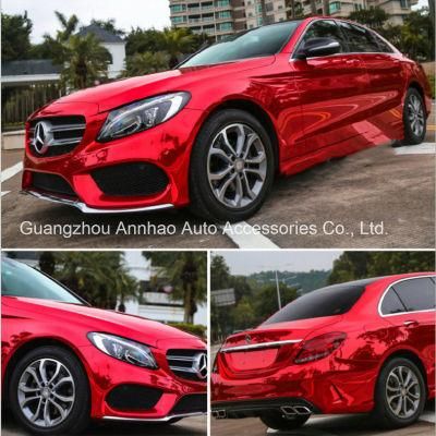 Wholesale Car Decoration Sticker Mirror Chrome Vinyl Wrap