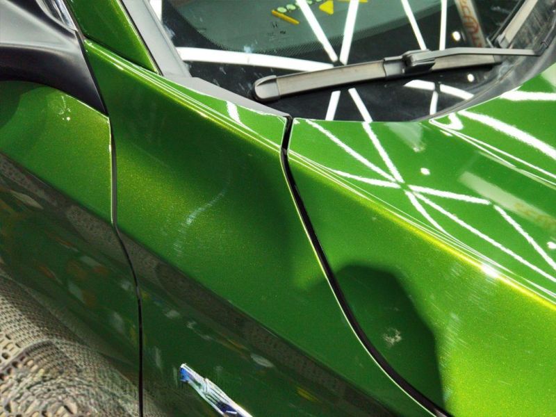 Painted Metal Sonoma Green Vehicle Vinyl Car Film