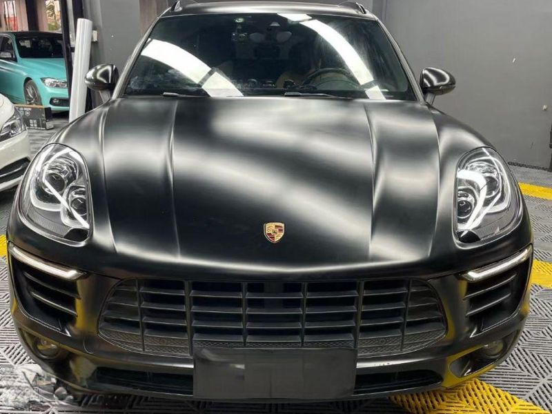 Highest Quality Satin Metallic Black Vinyl Wrap Film