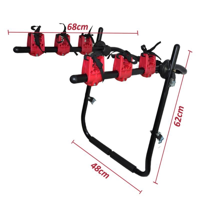 Steel Car Rear Mounted Bike Rack Bicycle Carrier