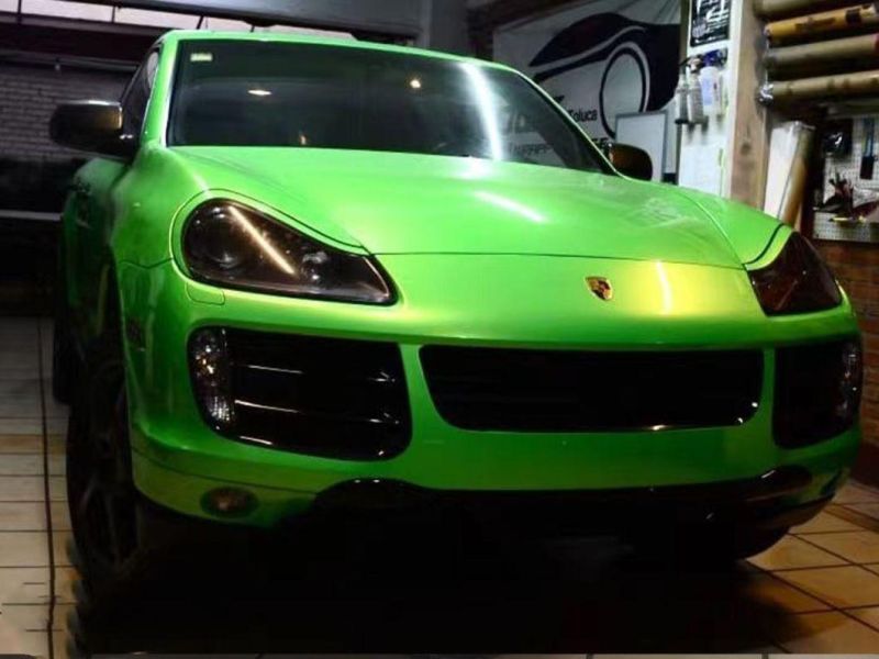 Magic Gold Green Vinyl Wrap Car Sticker Car Styling Film