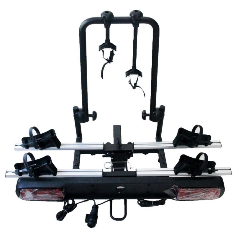 OEM Manufacturer Collapsible Hitch Bike Rack Rear Mounted Bike Rack for 2 Bikes