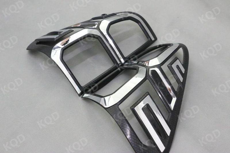 Carbon Black Tail Lamp Cover for Hilux Revo