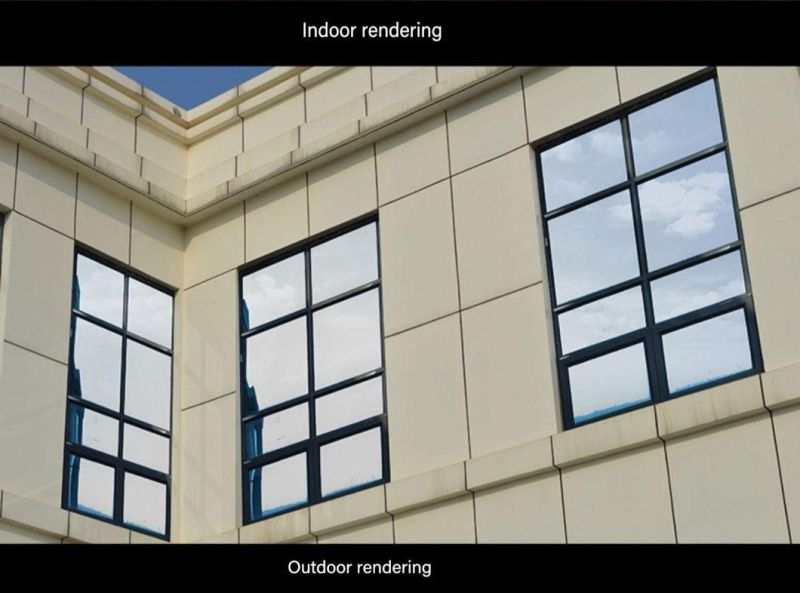 New Vision One-Way-Vision Mirrored Gold Window Film for Privacy