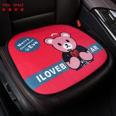 Car Decoration Car Interiorcar Accessory Home Office Universal Cartoon USB Heating Cushion Pad Winter Auto Heated Car Seat Cover