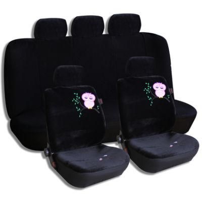 Dense Velvet Car Seat Cover Set Universal Car Seat Cover