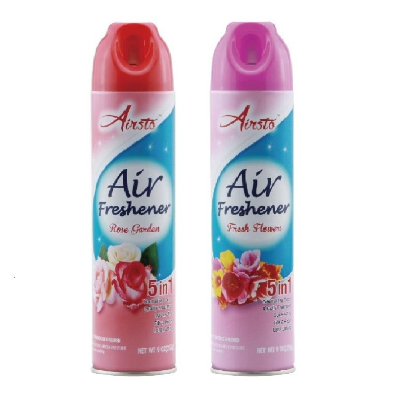 300ml Eco-Friendly Aerosol Air Freshener Vanilla Flower Scent for Home/Car/Office