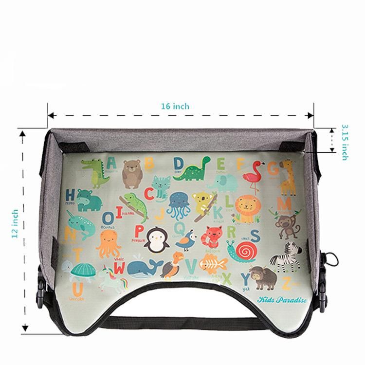 Custom Durable Car Seat Tray Multifunction Amazon Best Seller Kids Travel Tray