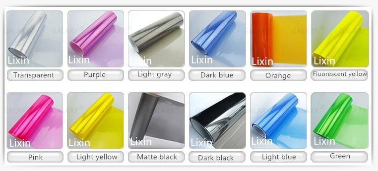 Chameleon Car Auto Headlight Taillights Lamp Tint Plastic Film Self Adhesive Vinyl Film