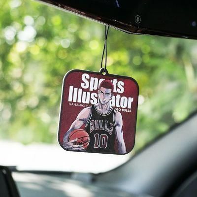 Custom Design New Cotton Paper Ambientador Coche Air Freshener Car Scents