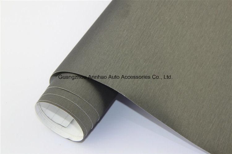 Market Price Metal Brushed Car Wrap Self Adhesive Vinyl