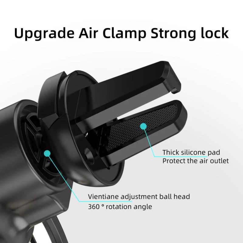 Fast Charging 15W Wireless Car Charger R1 Automatic Clamping Phone Holder Mount in Car Wireless Charger I Phone Huawei Samsung