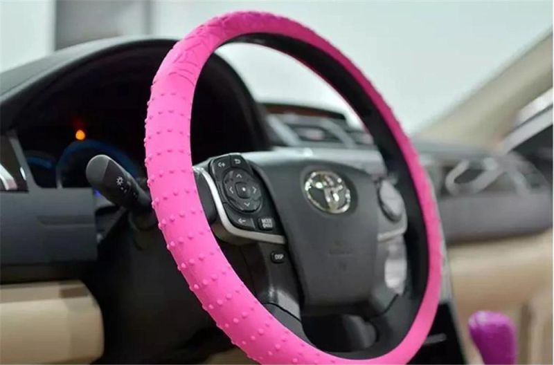 Factory Price Wholesale Flexible Anti Slip Rubber Steering Wheel Cover