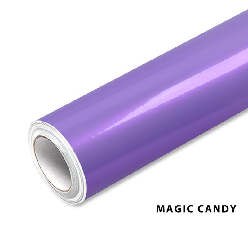 Wholesale Auto Vinyl Manufacturer Candy Purple Car Wrap Vinyl Sticker