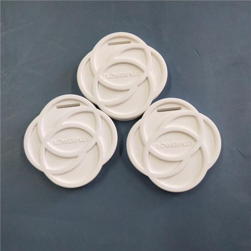 Customized Peony Flower Pattern Ceramic Gupse Scent Plate