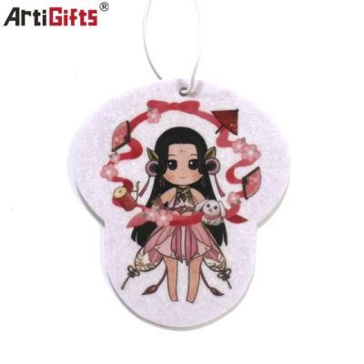 Custom Sublimation Paper Home Auto Hanging Car Princess Air Freshener