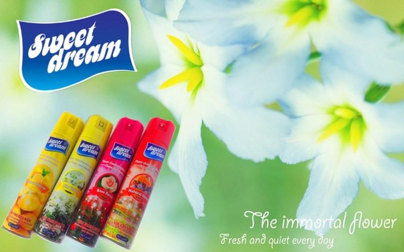 Sweet Dream Brand 300ml/400ml Natural Air Freshener Spray