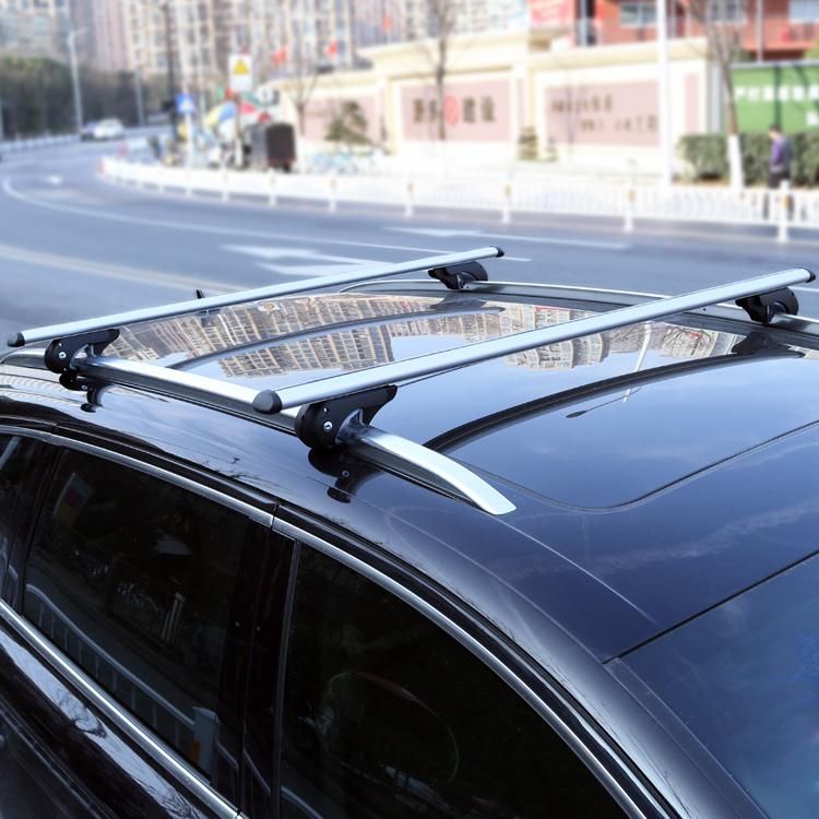 Adjustable Aluminum Car Roof Cross Bar Open Rails Removable Roof Rack Direct Factory Foof Bars