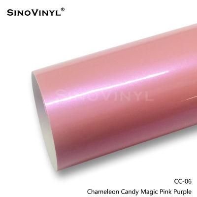 SINOVINYL Chameleon Candy Beautiful Color of Car Wrapping Sticker UV Protection Film