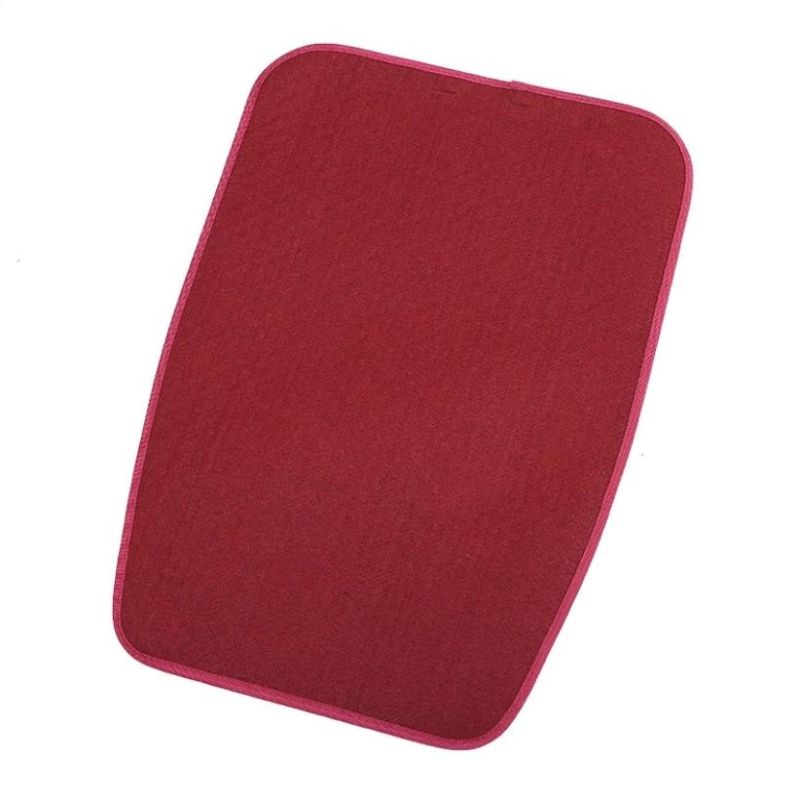 Auto Accessory 5PCS Carpet Floor Mat in Red