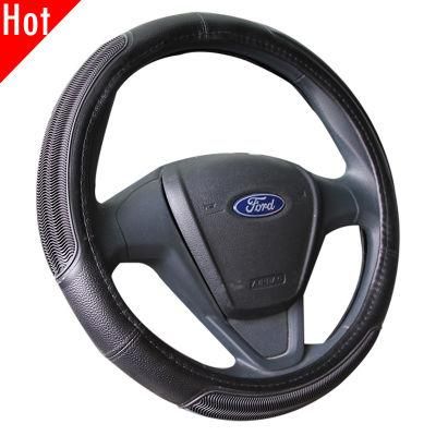 Comfortable Four Season Massage Soft Universal PU PVC Steering Wheel Cover 80369