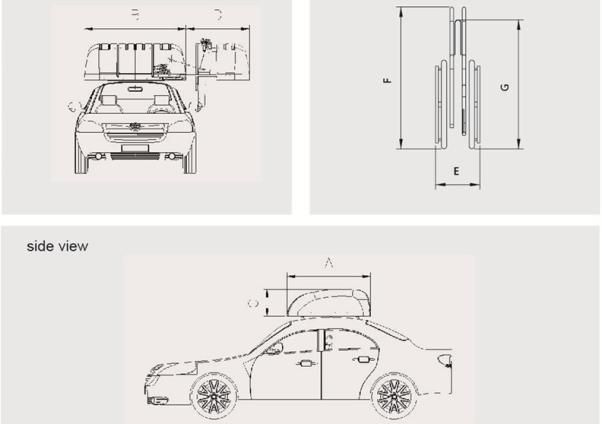 Electric Wheelchair Roof Box Wheelchair Auto Roof Box